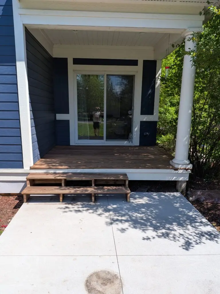 Deck Board and Stair Replacement in Hugo